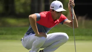 Joaquín Niemann trepó al quinto puesto en el Rocket Morgage Classic de la PGA