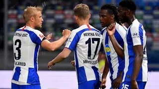 Hertha goleó a Union Berlin en el clásico de la capital alemana