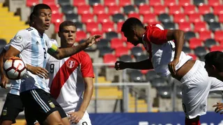 Argentina derrotó a Perú y avanzó en el Sudamericano Sub 20