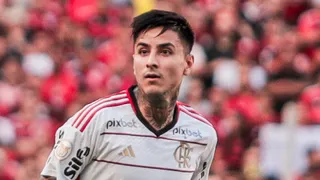 Flamengo superó sin problemas a Fortaleza en buena jornada de Erick Pulgar