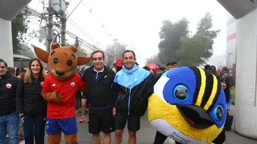 Así fue la corrida por el Día Olímpico en las calles de Ñuñoa
