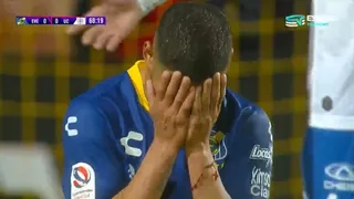 El polémico gol anulado a Everton en la igualdad contra U. Católica