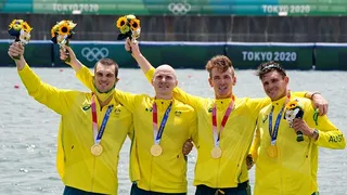 El remo le dio dos medallas de oro a Australia en los Juegos Olímpicos