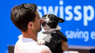 [VIDEO] El tierno festejo de Pedro Cachín con su perro tras ganar el ATP de Gstaad