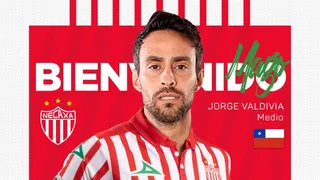 Necaxa oficializó el fichaje de Jorge Valdivia