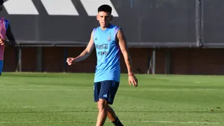 Claudio Echeverri se sumó a la selección argentina sub 23 con vistas al Preolímpico
