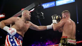 Tyson Fury derrotó a Tom Schwarz con un nocaut en el segundo asalto