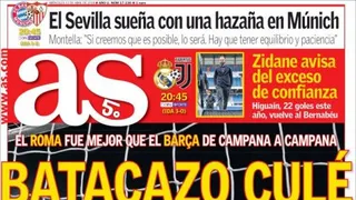 Así reaccionó la prensa mundial tras el batacazo que dio AS Roma ante FC Barcelona