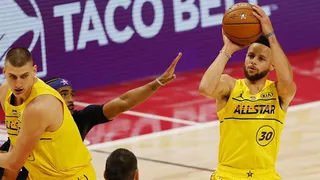 La deslumbrante actuación de Stephen Curry en triunfo de Team LeBron sobre Team Durant