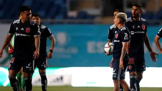 Ramón Arias y Gonzalo Espinoza protagonizaron tenso encontrón en el empate de la U con Antofagasta