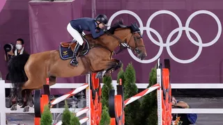 Pura distinción: El británico Ben Maher ganó el salto ecuestre en el “Explosion W”