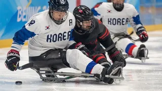 La bandera de Ucrania se ha mostrado con fuerza en los Juegos Paralímpicos de Beijing