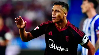 Alexis hizo una profunda reflexión tras marcar en el triunfo de Sevilla en La Liga española