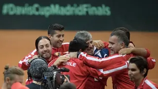 El desatado festejo de Chile tras su clasificación al Grupo Mundial de Copa Davis