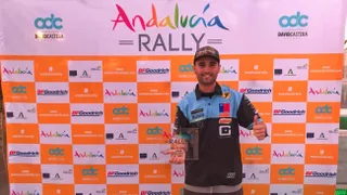 Tomás De Gavardo se sobrepuso a un golpe y ganó la categoría Junior del Rally de Andalucía