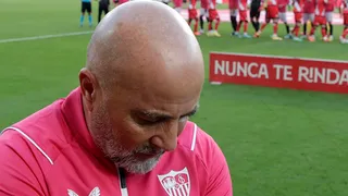 Sampaoli en la previa al duelo con Manchester City: Jugamos contra el mejor equipo del mundo