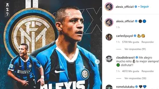 “Me alegro mucho niño”: Bravo manifestó su felicidad por el fichaje de Alexis en Inter