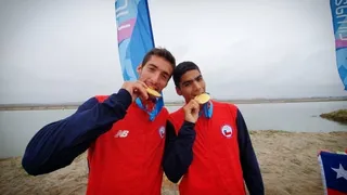 Abraham y Kalleg tras su oro en remo: Veníamos soñando hace rato con esto