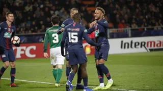 Neymar y Kylian Mbappé lideraron la goleada de PSG sobre GSI Pontivy en la Copa de Francia