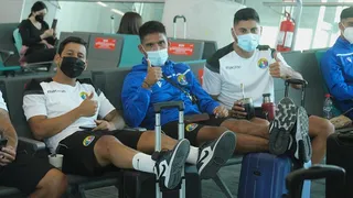 Audax Italiano inició su viaje a La Plata para enfrentar a Estudiantes