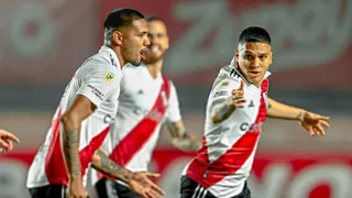 Paulo Díaz fue titular en la goleada de River Plate sobre Argentinos Juniors