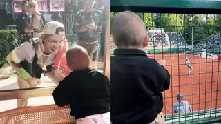 El hijo de Nicolás Jarry se robó las miradas durante el duelo con Ruud en Ginebra