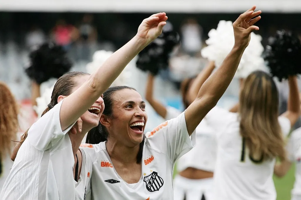 marta campeona con santos