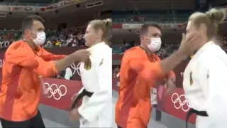 Judoca alemana defendió a su entrenador por darle una cachetada antes de la competencia