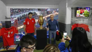 Gran éxito tuvo la primera jornada del Tour y Museo: “Los Tesoros del Fútbol”