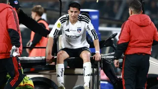 Villagra rompió el silencio tras el susto de su lesión en Colo Colo
