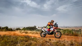 Tomás de Gavardo se recupera tras sufrir un corte en su mentón en el Rally de Andalucía