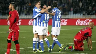 Real Sociedad goleó a Mallorca por la liga española con Claudio Bravo como titular