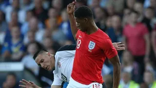 La selección inglesa llegó a Rusia con Marcus Rashford lastimado