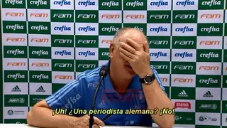 Recordó un desastre: La notable reacción de Luis Felipe Scolari al ver a una periodista alemana