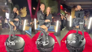 Mauricio Pinilla y Gala Caldirola exhibieron su amor con todo en lanzamiento de nueva marca