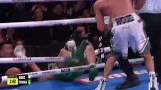 Boxeo: Leigh Wood noqueó a Michael Conlan y lo mandó fuera del ring