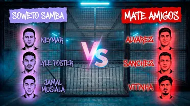 ¡Fuego en la jaula! El equipo de Alexis Sánchez y Julián Álvarez desafía la magia de Neymar en The Cage 2026