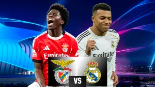 EN VIVO: Benfica vs Real Madrid por la UEFA Champions League