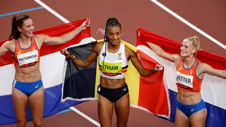 La belga Nafi Thiam revalidó su oro olímpico en el heptatlón