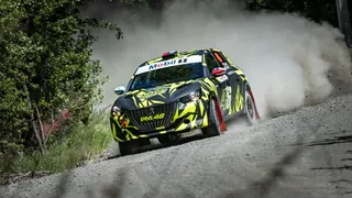 Nicolás Fuchs fue el más rápido este viernes en el Rally de Quillón