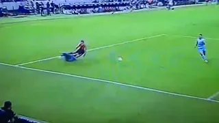 ¿Fue penal? Parraguez reclamó una grosera falta en la final de la Copa del Nordeste en Brasil