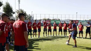 La Roja sub 23 vivió su última práctica antes del viaje al Preolímpico