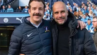 Pep Guardiola protagonizó cameo de lujo en la serie “Ted Lasso”