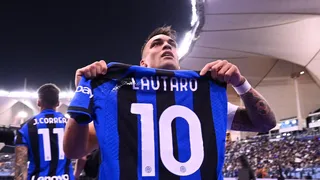 Lautaro Martínez anotó un golazo para Inter ante AC Milan por la Supercopa de Italia