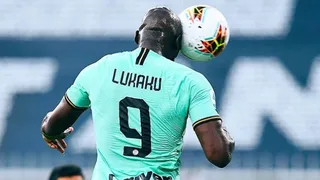 Romelu Lukaku abrió la cuenta para Inter frente a Genoa con impecable cabezazo