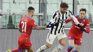 Juventus y Napoli repartieron puntos y perdieron terreno en la caza del liderato