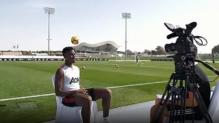 Paul Pogba demostró su categoría durante una entrevista