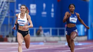 Isidora Jiménez quedó fuera de la final de los 200 metros en Santiago 2023