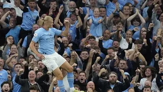 Un imparable Erling Haaland marcó nuevo “hat-trick” en goleada de Manchester City sobre Nottingham