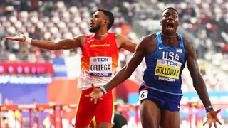 Grant Holloway se proclamó campeón de los 110 metros vallas en Doha
